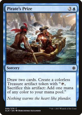 Pirate's Prize card from Ixalan