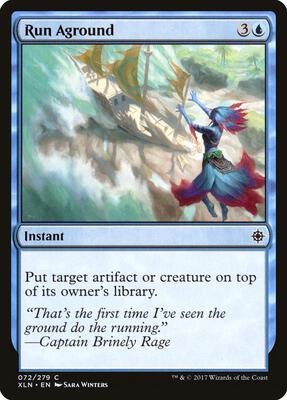 Run Aground card from Ixalan