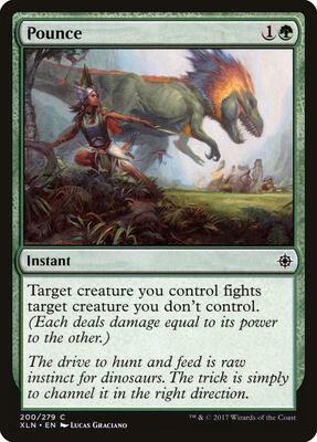Pounce card from Ixalan