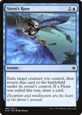 Siren's Ruse card from Ixalan