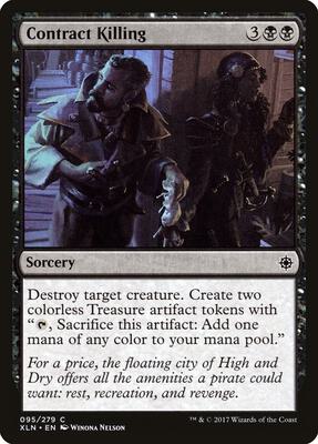 Contract Killing card from Ixalan