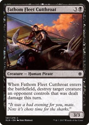 Fathom Fleet Cutthroat card from Ixalan