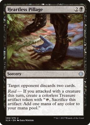 Heartless Pillage card from Ixalan