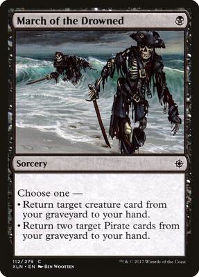March of the Drowned card from Ixalan