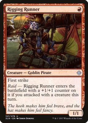 Rigging Runner card from Ixalan
