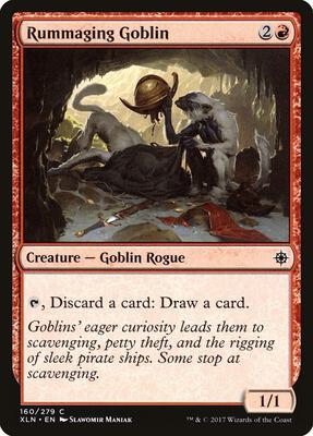 Rummaging Goblin card from Ixalan