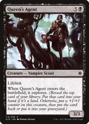 Queen's Agent card from Ixalan
