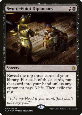 Sword-Point Diplomacy card from Ixalan