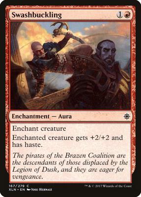 Swashbuckling card from Ixalan