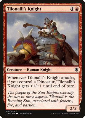 Tilonalli's Knight card from Ixalan