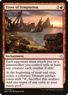 Trove of Temptation card from Ixalan