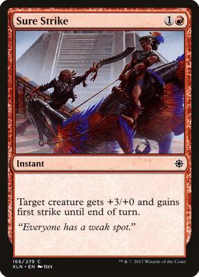 Sure Strike card from Ixalan