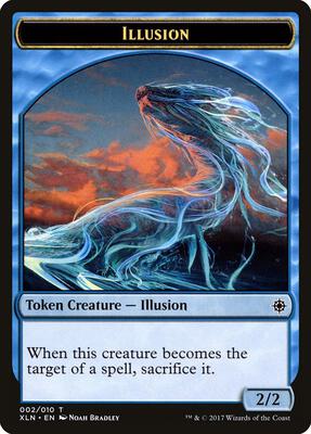 Illusion Token card from Ixalan