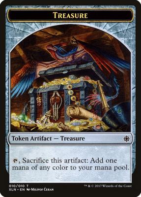 Treasure Token (010) card from Ixalan