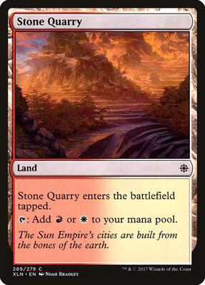 Stone Quarry card from Ixalan