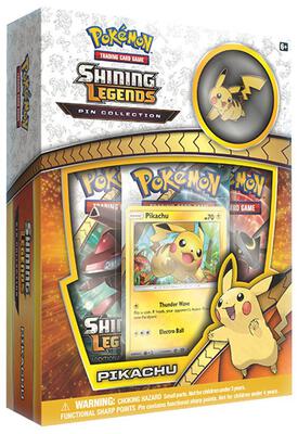 Shining Legends Pin Collection: Pikachu card from Shining Legends