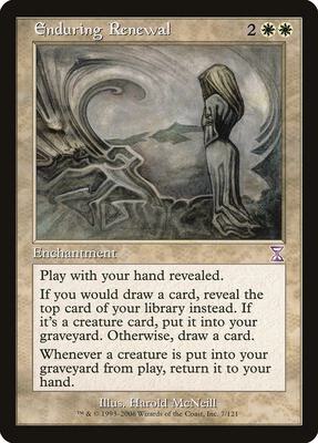 Enduring Renewal card from Timeshifted