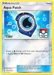 Aqua Patch - 119/145 (League Cup) [Staff] card from League & Championship Cards