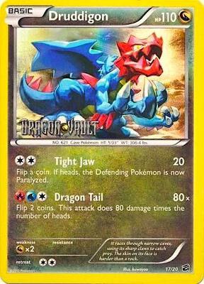 Druddigon - 17/20 (Dragon Vault) card from Blister Exclusives