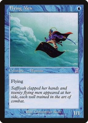 Flying Men card from Timeshifted