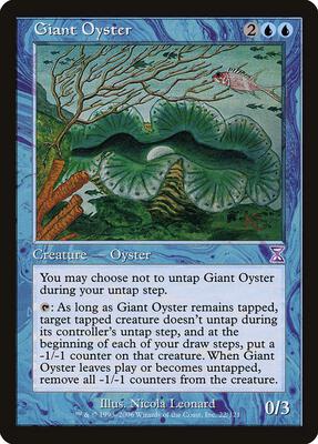 Giant Oyster card from Timeshifted