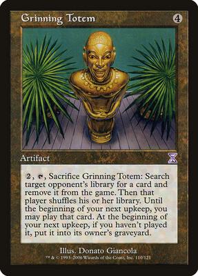 Grinning Totem card from Timeshifted