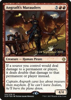Angrath's Marauders card from Prerelease Cards