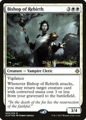 Bishop of Rebirth card from Prerelease Cards
