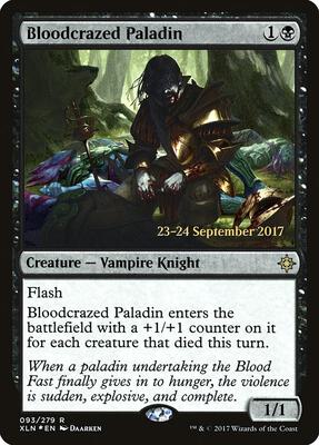 Bloodcrazed Paladin card from Prerelease Cards