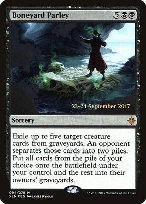 Boneyard Parley card from Prerelease Cards