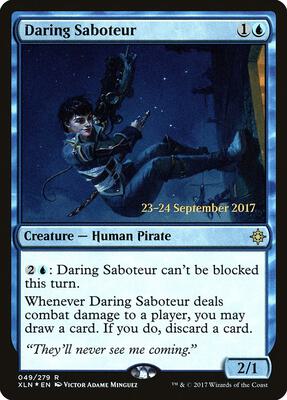 Daring Saboteur card from Prerelease Cards