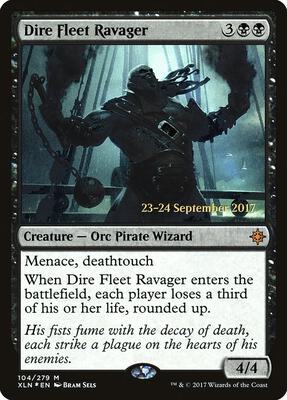 Dire Fleet Ravager card from Prerelease Cards