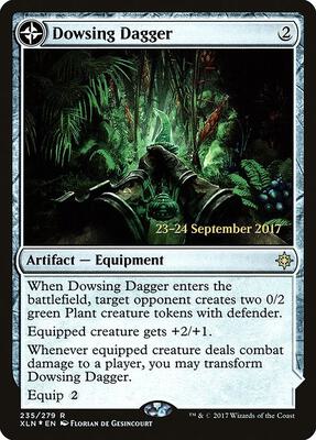 Dowsing Dagger card from Prerelease Cards