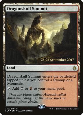 Dragonskull Summit card from Prerelease Cards