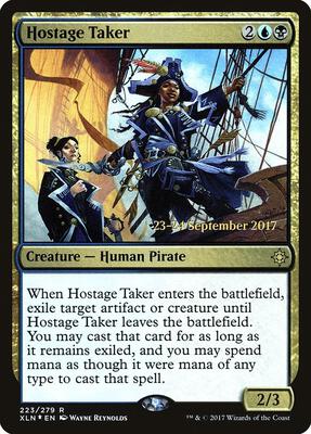 Hostage Taker card from Prerelease Cards