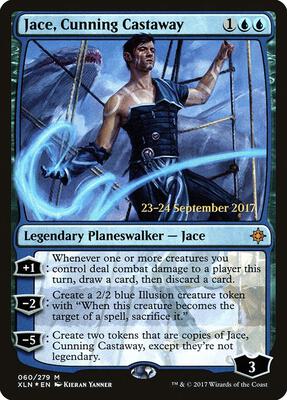 Jace, Cunning Castaway card from Prerelease Cards