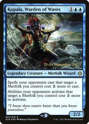 Kopala, Warden of Waves card from Prerelease Cards