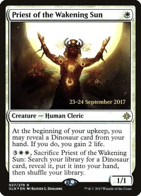 Priest of the Wakening Sun card from Prerelease Cards
