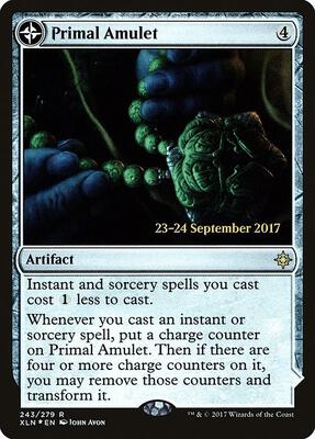 Primal Amulet card from Prerelease Cards