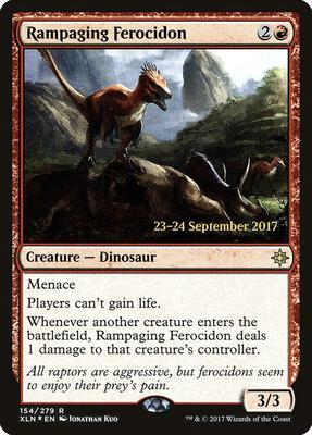 Rampaging Ferocidon card from Prerelease Cards
