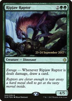 Ripjaw Raptor card from Prerelease Cards