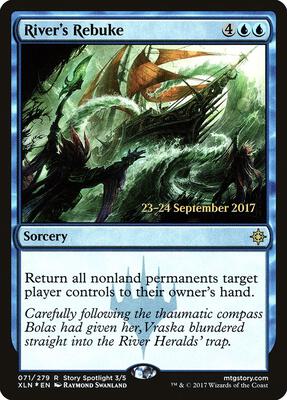 River's Rebuke card from Prerelease Cards