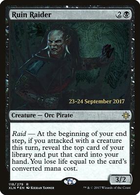 Ruin Raider card from Prerelease Cards