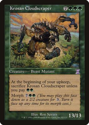 Krosan Cloudscraper card from Timeshifted