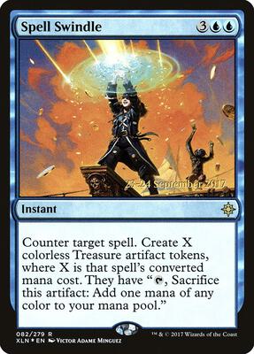 Spell Swindle card from Prerelease Cards
