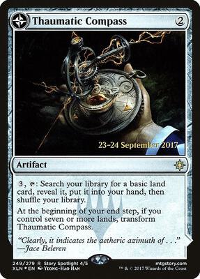 Thaumatic Compass card from Prerelease Cards