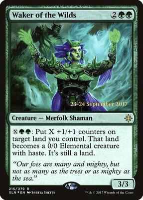Waker of the Wilds card from Prerelease Cards
