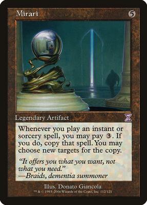 Mirari card from Timeshifted