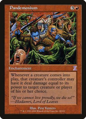 Pandemonium card from Timeshifted
