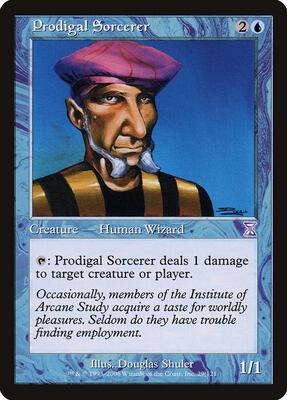 Prodigal Sorcerer card from Timeshifted